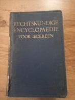Rechtskundige Encyclopedie 1934, Antiek en Kunst, Ophalen of Verzenden, Diverse auteurs