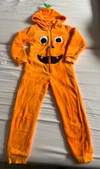Lekkere warme onesie Halloween  pompoen  maat 122-128, Ophalen of Verzenden, Zo goed als nieuw, 122 t/m 128, Jongen of Meisje