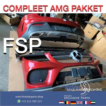 C292 GLE COUPE AMG Bumper set origineel Mercedes pakket rood beschikbaar voor biedingen