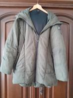 Groene winterjas maat 44, Ophalen, Zo goed als nieuw, Groen, Jas of Mantel