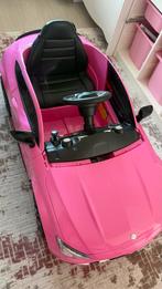 Roze Mercedes Kinderauto - Zo Goed Als Nieuw!, Kinderen en Baby's, Speelgoed | Buiten | Accuvoertuigen, Ophalen of Verzenden, Zo goed als nieuw