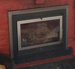 Inzethaard houtkachel Crown, Huis en Inrichting, Kachels, Ophalen, Gebruikt, Houtkachel, Inbouw