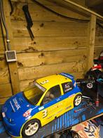 Mooie 1:8 nitro rc auto, Ophalen of Verzenden, Zo goed als nieuw, Auto onroad, Schaal 1:8