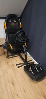 Logitech G923 Trueforce + Racestoel, Spelcomputers en Games, Spelcomputers | Sony PlayStation Consoles | Accessoires, Ophalen