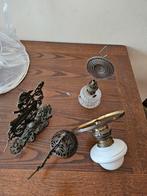 Antieke lamp (kapot) voor de liefhebber, Ophalen