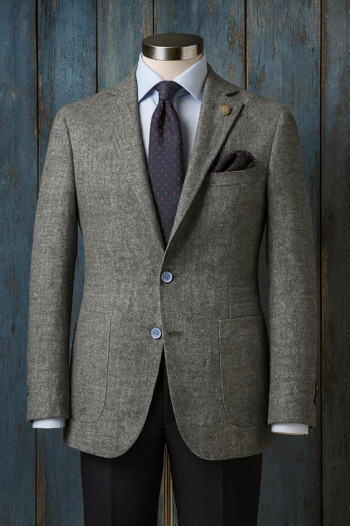 Exclusieve Italiaanse linnen blazer van Fugàto maat 48, Kleding | Heren, Kostuums en Colberts, Zo goed als nieuw, Maat 48/50 (M)