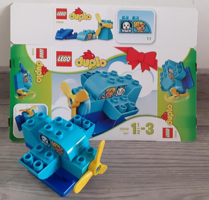 Lego Duplo 10849 My First Plane, Kinderen en Baby's, Speelgoed | Duplo en Lego, Zo goed als nieuw, Duplo, Complete set, Ophalen of Verzenden