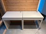Twee IKEA bureautjes - Gratis af te halen!, Ophalen, Gebruikt, Bureau