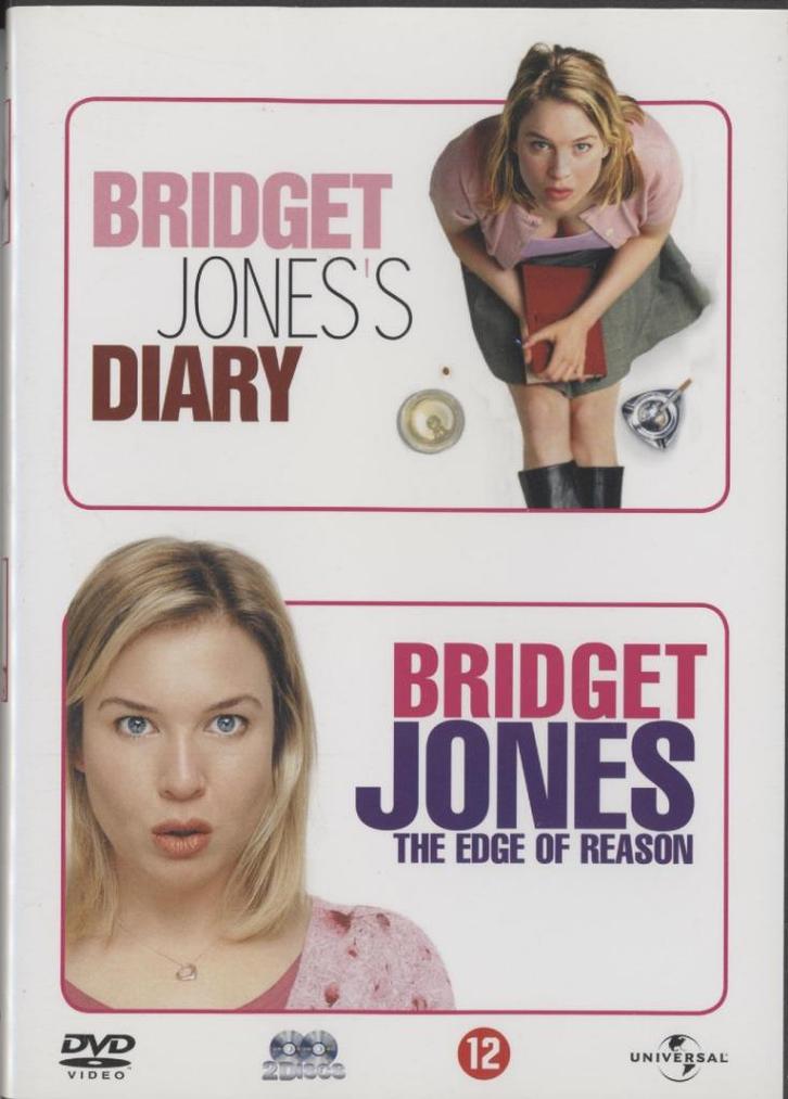 73) 2 Dvd-box: Bridget Jones: Diary & The Edge of Reason, Cd's en Dvd's, Dvd's | Komedie, Gebruikt, Actiekomedie, Vanaf 12 jaar
