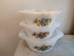 Schalen met deksel arcopal france, Huis en Inrichting, Keuken | Servies, Ophalen, Overige stijlen, Glas, Schaal of Schalen