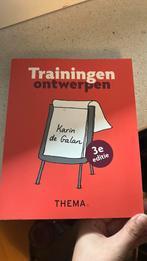 Karin de Galan - Trainingen ontwerpen, Boeken, Sociale wetenschap, Ophalen of Verzenden, Zo goed als nieuw, Karin de Galan