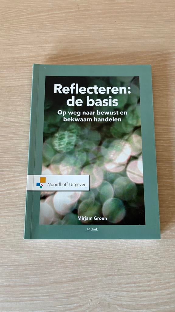 Reflecteren de basis, Boeken, Ophalen of Verzenden, Zo goed als nieuw, HBO