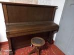 Unieke IBACH piano uit jaren 30 art deco donker eiken, Piano, Ophalen of Verzenden, Bruin, Zo goed als nieuw