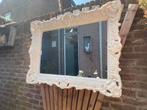 Sfeervolle brocante spiegel 113x84 cm., Ophalen