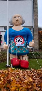 Opblaasbare Sarah pop - 2.5 meter, Ophalen of Verzenden, Gebruikt, Versiering, Abraham of Sarah