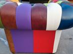 Chesterfield Patchwork Multicolor fauteuil leer + BEZORGING, Huis en Inrichting, Chesterfield, Nieuw, Ophalen of Verzenden, 100 tot 125 cm