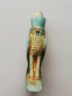 Egyptisch beeldje van God Horus., Antiek en Kunst, Ophalen of Verzenden