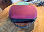 Bordeauxrode Samsonite beautycase / koffertje, Ophalen of Verzenden, Gebruikt, Overige kleuren, Softcase