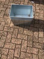 3x RVS bakken, Doos, 100 cm of meer, 60 cm of meer, Minder dan 35 cm