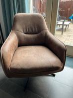 oviedo fauteuil met draaipoot zgan, Huis en Inrichting, Fauteuils, Ophalen of Verzenden, Zo goed als nieuw, 75 tot 100 cm, 50 tot 75 cm