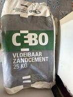 CEBO vloeibaar zandcement 6 zakken 25 kg, Doe-het-zelf en Verbouw, Overige Doe-het-zelf en Verbouw, Ophalen, Nieuw