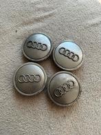 Audi naafdoppen grijs 69 mm, Auto diversen, Wieldoppen, Ophalen of Verzenden, Gebruikt