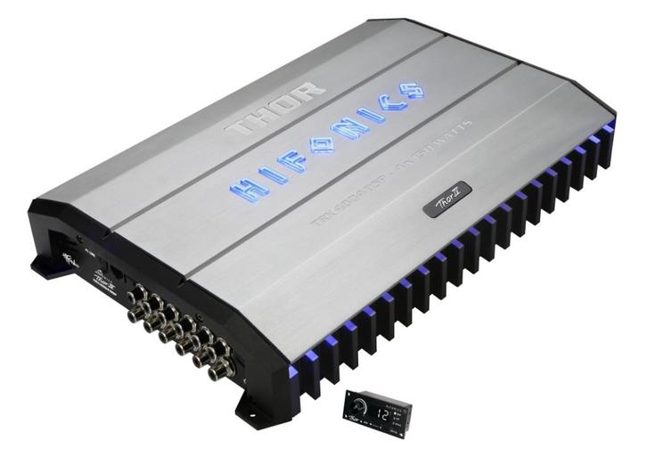 Hifonics THOR TRX4004DSP 4 ch DSP versterker + 8 ch DSP, Auto diversen, Autospeakers, Nieuw, Ophalen of Verzenden