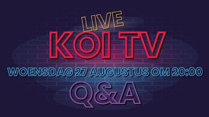 koi tv gratis, Dieren en Toebehoren, Vissen | Vijvervissen, Karper of Koi