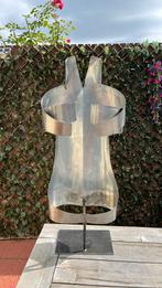 Borstbeeld kunst RVS, Ophalen, Zo goed als nieuw, Overige materialen