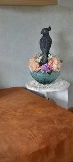 Kakatoe kunststuk, Huis en Inrichting, Woonaccessoires | Schalen en Manden, Ophalen, Zo goed als nieuw, Rechthoekig