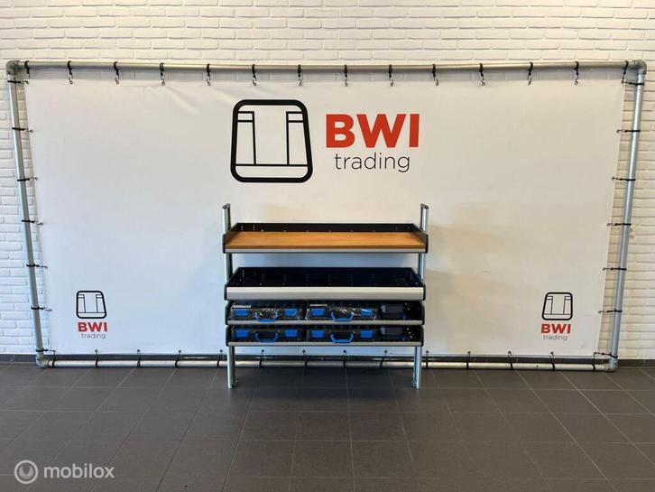 Sortimo SR5 bedrijfswageninrichting / businrichting Werkbank, Auto diversen, Overige Auto diversen, Ophalen of Verzenden