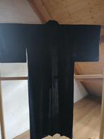 Traditionele Japanse Kimono dark blue kon, Ophalen of Verzenden