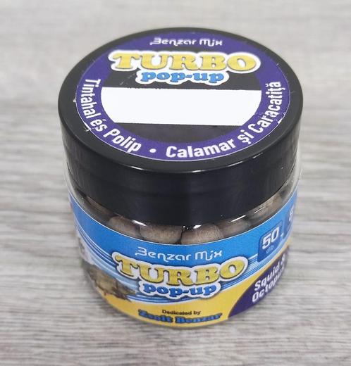 NIEUW Benzar Pop Up Boilies 8-9 mm Octopus Bruin 35 Stuks, Watersport en Boten, Hengelsport | Witvissen, Nieuw, Overige typen