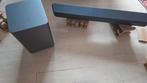 Philips tab 5309/10 soundbar + subwoofer, Philips, Soundbar, 70 watt of meer, Nieuw