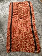 Mooie sjaal met luipaardprint, Ophalen of Verzenden, Zo goed als nieuw, Rood, Overige typen