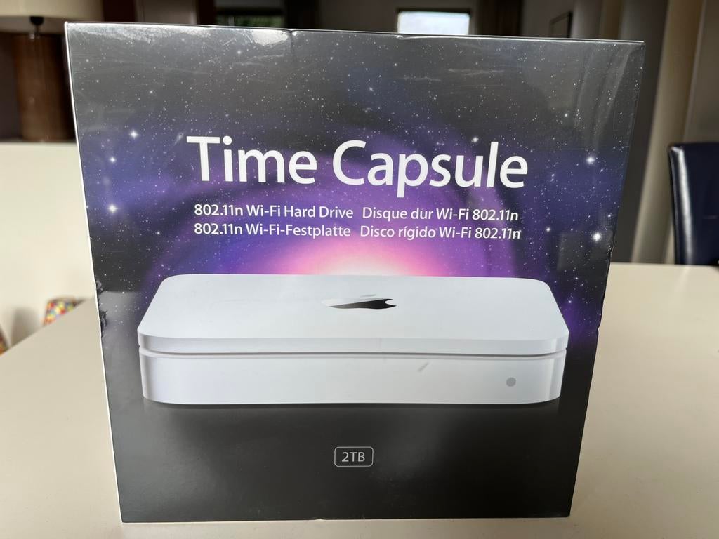 Nieuwe Apple Time Capsule 2TB, Minder dan 60 m³, Nieuw, 3 snelheden of meer, Ophalen of Verzenden