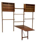 Vintage Poul Cadovius Royal System wandsysteem wallunit, Met lade(s), Verzenden