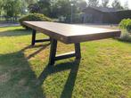Hardhouten tafel 10 personen 3 meter, 100 tot 150 cm, Ophalen of Verzenden, Vijf personen of meer, Rechthoekig