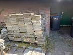 Gratis tegels verschillende diktes, Ophalen, Gebruikt, 10 m² of meer, Beton