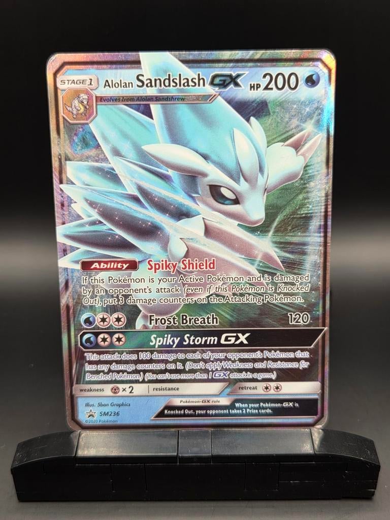 Alolan Sandslash GX sm236, Ophalen of Verzenden, Zo goed als nieuw