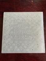 Embossing mal kerst tekst, Hobby en Vrije tijd, Kaarten | Zelf maken, Ophalen of Verzenden, Zo goed als nieuw, Kerst, Pons of Mal
