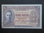 1 Cent 1941 Malaya p6 (01) WW2, Verzenden, Overige landen, Los biljet