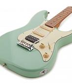 JET Guitars JS-400 HSS (€ 239) Roasted Maple, Sea Foam Green, Ophalen of Verzenden, Zo goed als nieuw, Overige merken