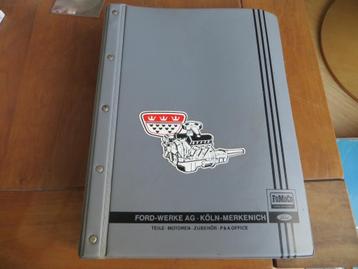 Onderdelencatalogus Ford V4 en V6-motoren 1966 beschikbaar voor biedingen