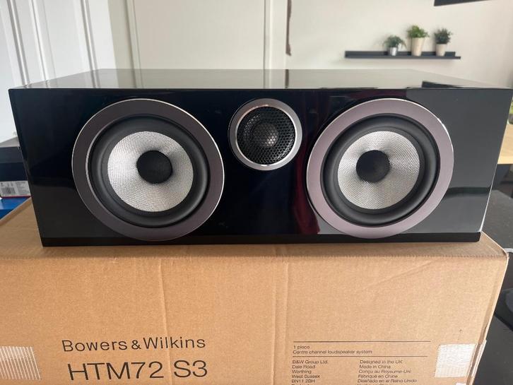 Bowers & Wilkins HTM72 S3 centerspeaker, Audio, Tv en Foto, Luidsprekers, Zo goed als nieuw, Center speaker, 120 watt of meer