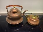 Koperen Zakketel en Koperen Theepot, Antiek en Kunst, Ophalen of Verzenden, Koper