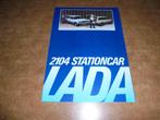 brochure Lada 2104 Stationcar, Ophalen of Verzenden, Zo goed als nieuw