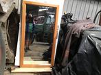 Prachtige licht eiken patine spiegel, Huis en Inrichting, Ophalen of Verzenden, Zo goed als nieuw, Minder dan 100 cm, Rechthoekig