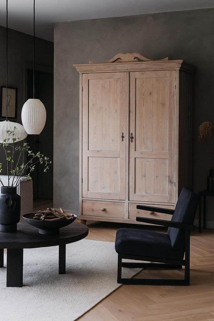 Brocante landelijke kast, Huis en Inrichting, Kasten | Buffetkasten, Zo goed als nieuw, 150 tot 200 cm, 100 tot 150 cm, 25 tot 50 cm