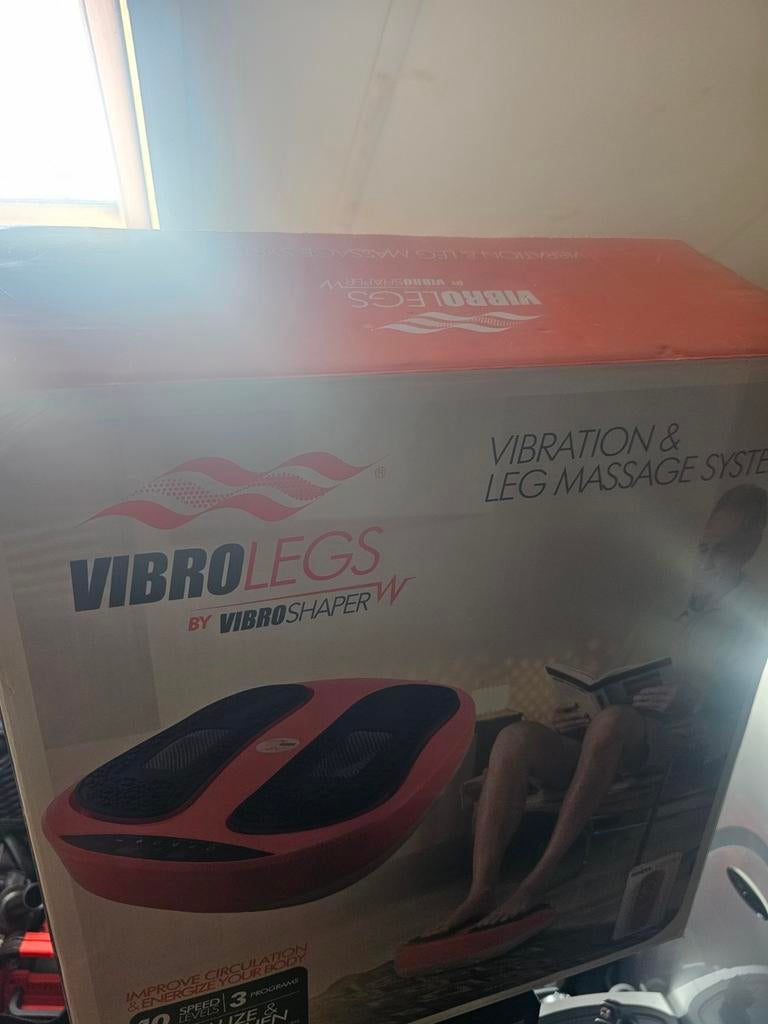 Te koop Vibrolegs massage systeem compleet in doos, Ophalen of Verzenden, Gebruikt, Apparaat
